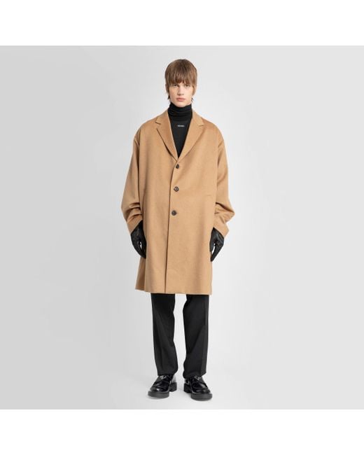 Prada Natural Coats for men