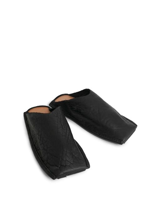 Guidi Black Flats
