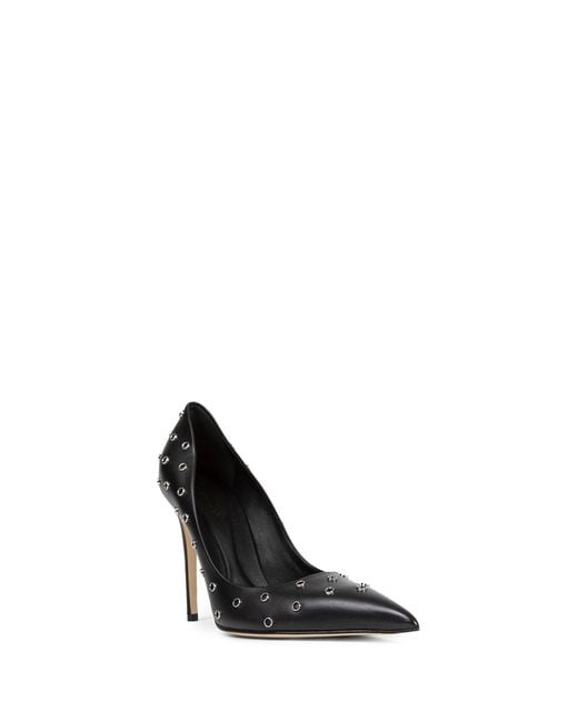 McQueen Black Skull Pump