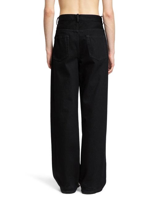 Ann Demeulemeester Black Claire 5-Pockets Comfort Jeans