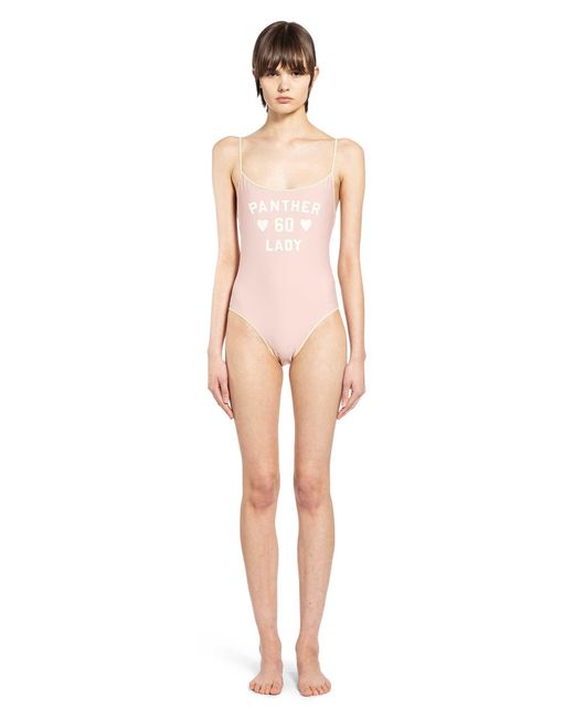 Valentino Pink Printed Swimsuit