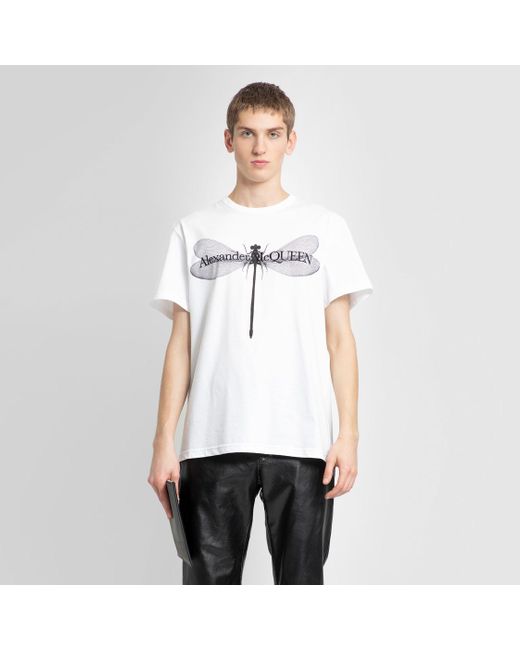 Alexander McQueen T shirts in White for Men Lyst UK