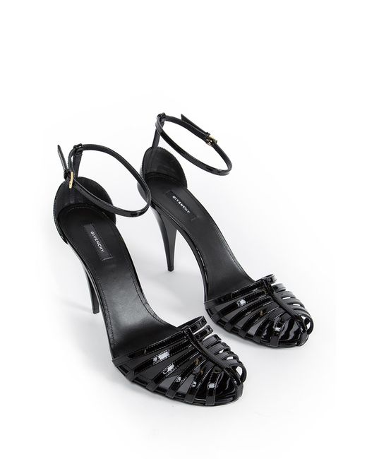Givenchy White Cage Sandals