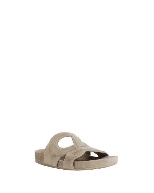 Loewe Gray Ease Monogram Slides for men