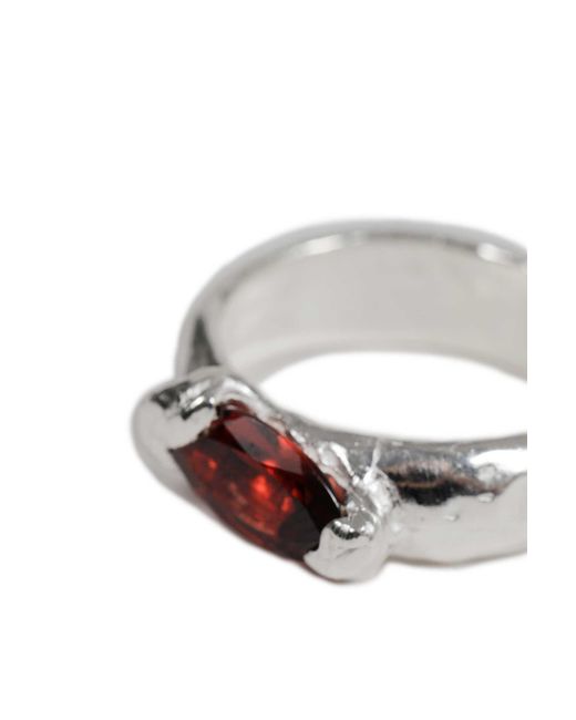 SIMUERO White Enero Ring