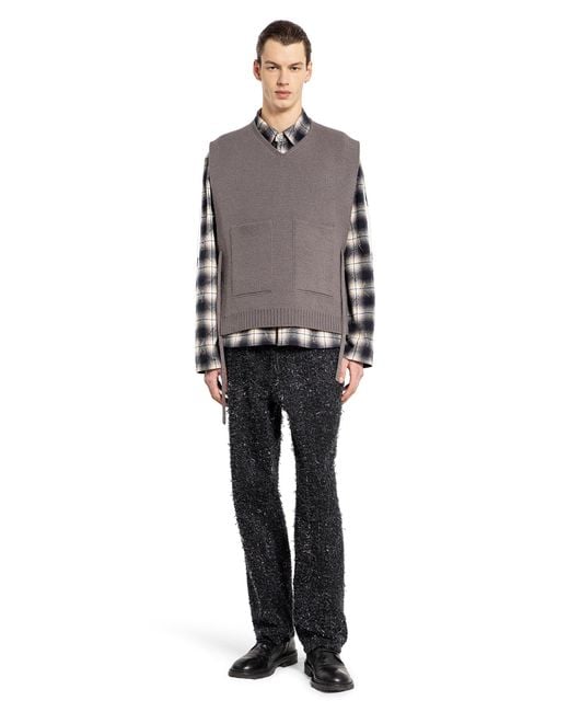 Craig Green Purple Tape Knit Vest for men