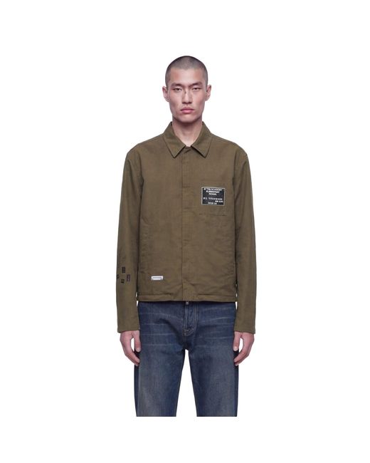 Song For The Mute Brown Sftm Academy Workman Jacket for men