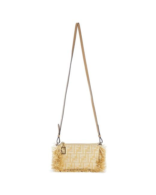 Fendi Natural Clutches & Pouches