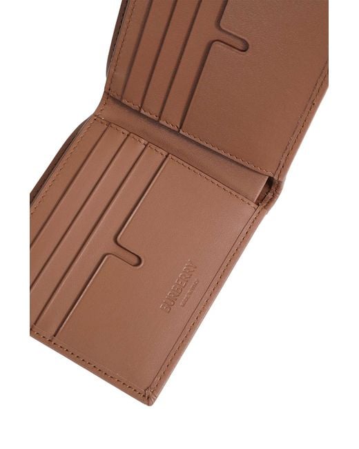 Burberry Natural Check Bifold Wallet for men
