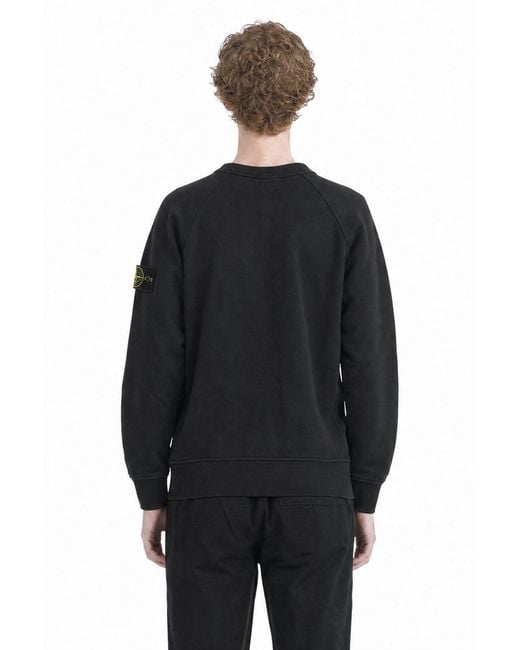 Stone Island Black 6100008 Sweatshirt for men