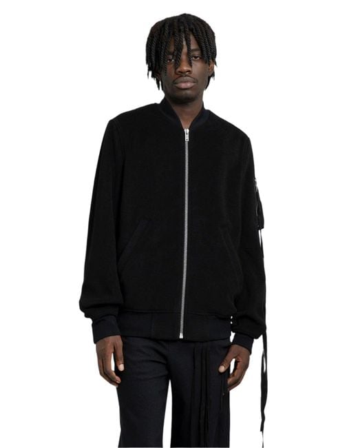 Ann Demeulemeester Black Jackets for men