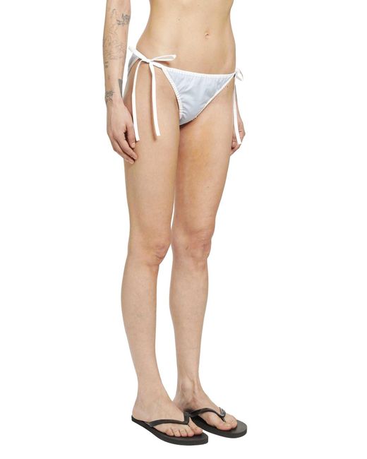 Miu Miu Natural Poplin Bikini Briefs