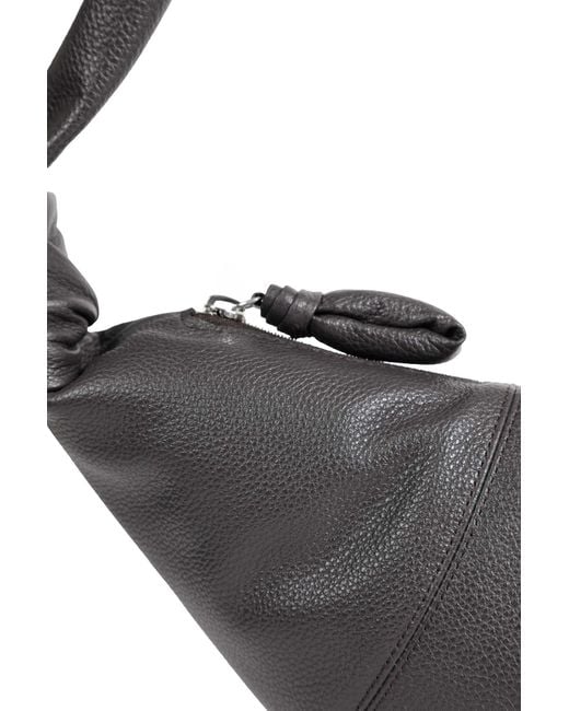 Lemaire Gray Medium Croissant Bag