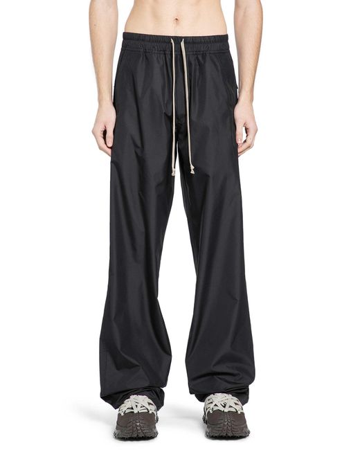 Rick Owens Black Moncler X Drawstring Pants for men