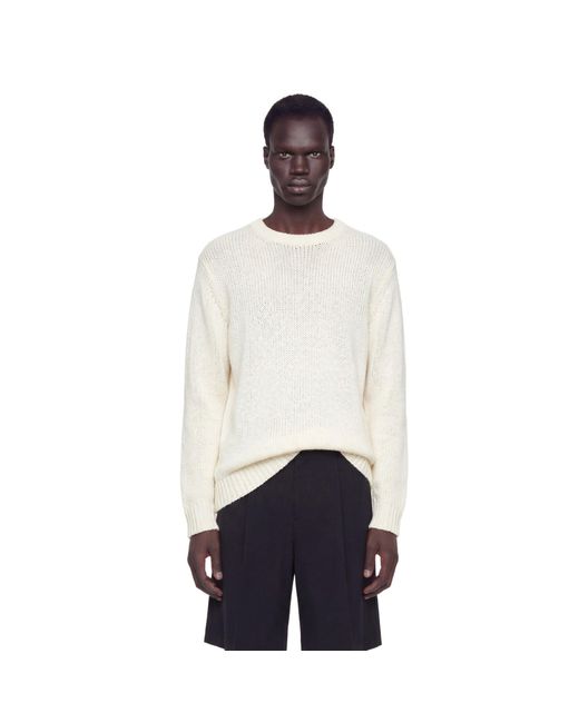 The Row White Laing Sweater for men