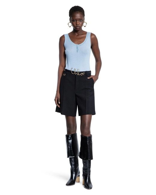 Chloé Blue Tank Top