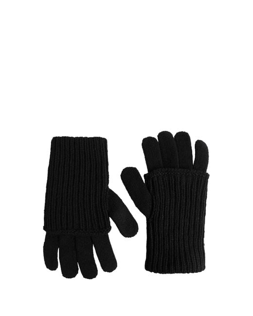 Our Legacy Black Fold Gloves for men