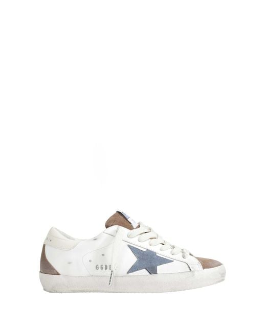 Golden Goose Deluxe Brand Metallic Super-Star Sneakers for men