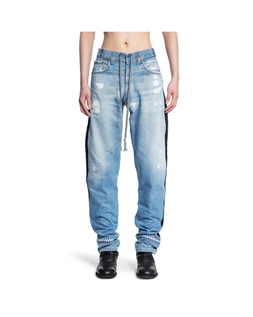 Greg Lauren Blue Jeans for men