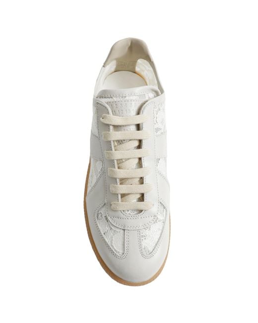 Maison Margiela White Replica Sneakers