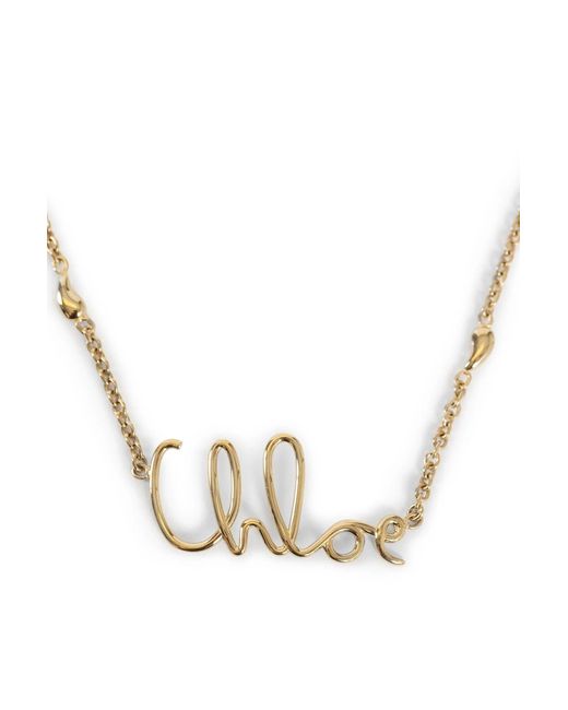 Chloé Metallic The Iconic Necklace