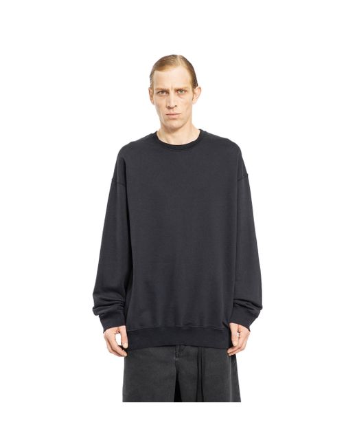 Ann Demeulemeester Blue Sweatshirts for men