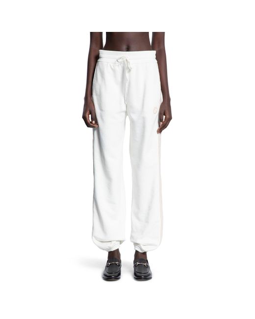 Gucci White Trousers