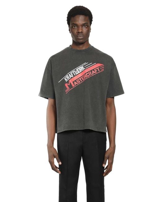Mastercraft Union Black Kraftwerk Tee for men