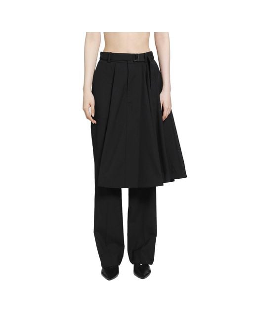 Sacai Black Suiting Pants