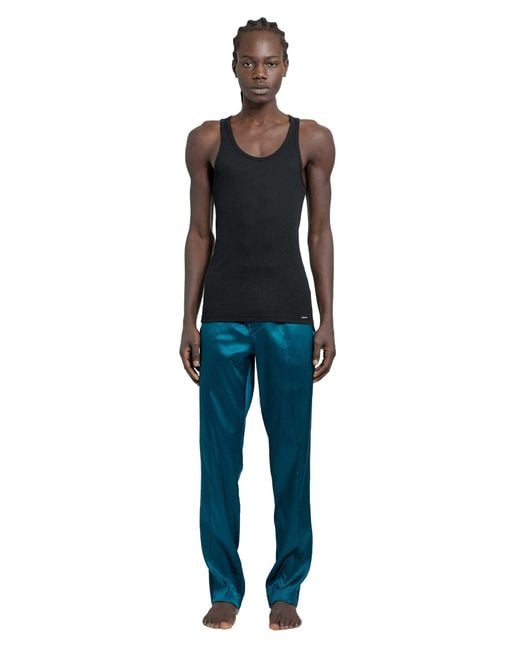 Tom Ford Blue Tank Tops for men