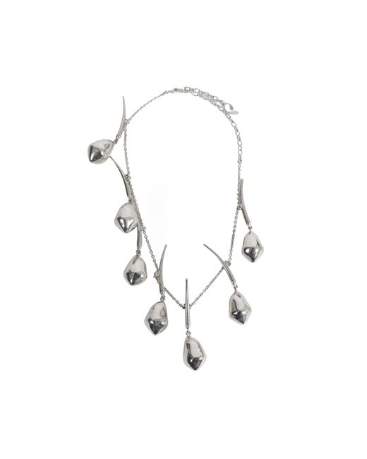 Panconesi Metallic Lacrima Necklace for men