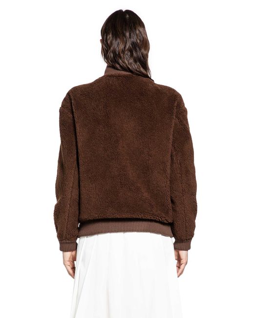 Prada Brown Fleece Jacket