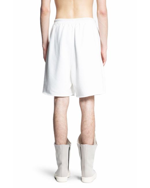 Rick Owens White Shorts for men