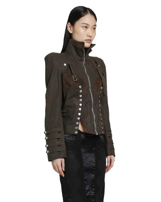 Dilara Findikoglu Black Dawn To Dusk Jacket