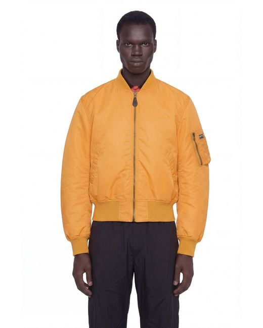 Martine Rose Orange Classic Bomber Jacket for men