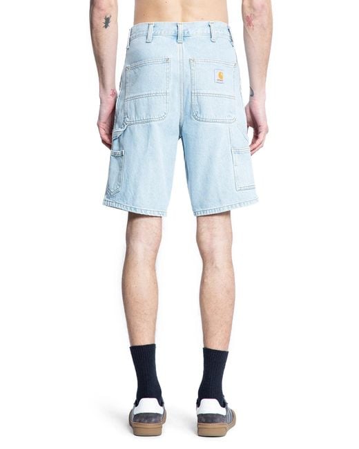 Carhartt Blue Single Knee Shorts for men