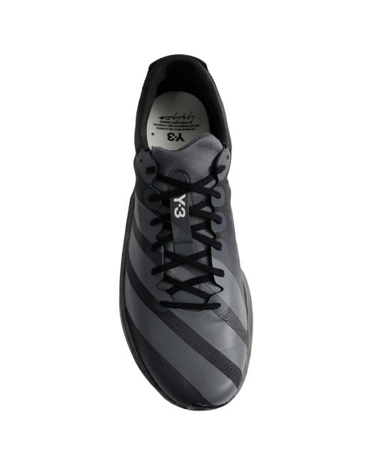 Y-3 Gray Adios 9 Sneakers for men
