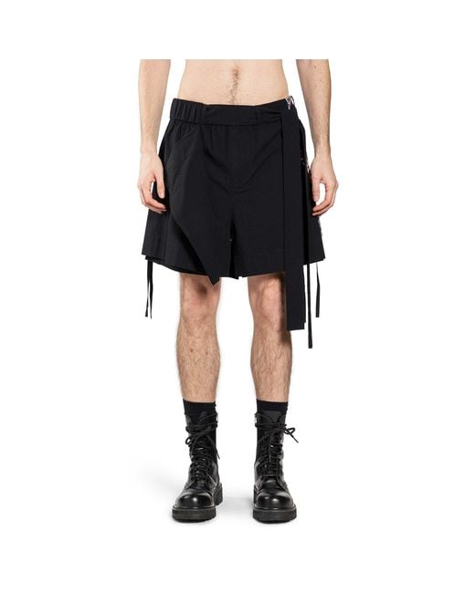 Craig Green Layered Shorts in Black for Men | Lyst