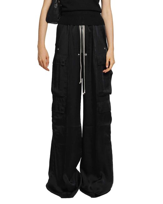 Rick Owens Black Tower Cargobelas