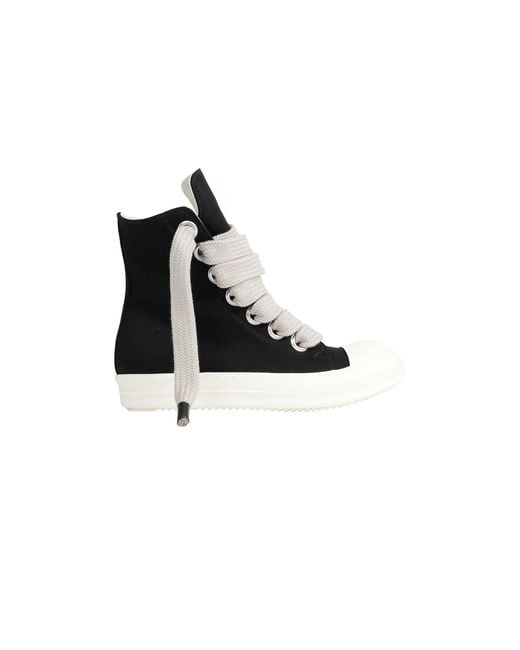 Rick Owens Black Tower Jumbolace Sneaks for men
