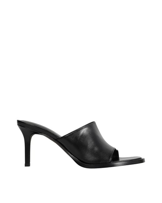 Ann Demeulemeester Black Ziya Mules