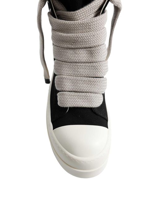 Rick Owens Black Tower Mega Bumper Sneakers for men