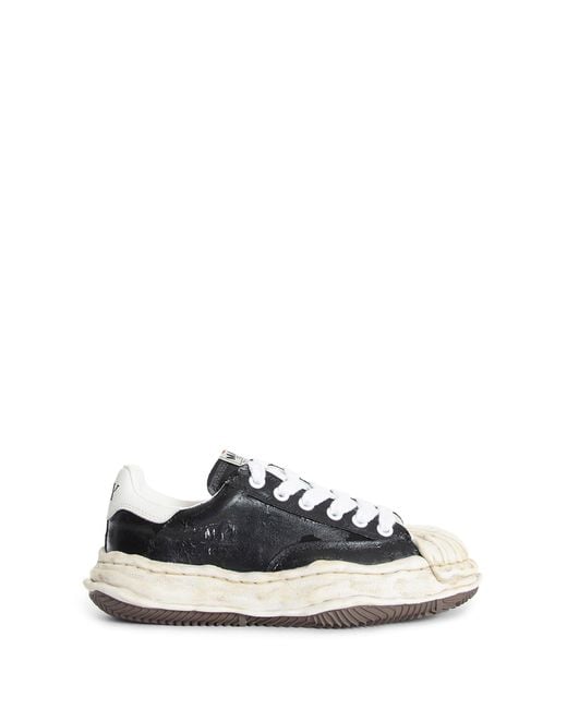 Maison Mihara Yasuhiro White Blakey/Original Sole Low Sneakers for men