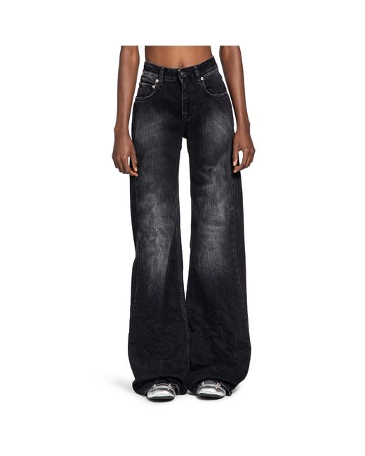 Balenciaga Blue Wide Leg Pants