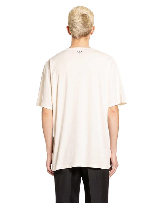 Valentino Natural Le Chat De La Maison Icon Muse Anti Hero T-Shirt for men