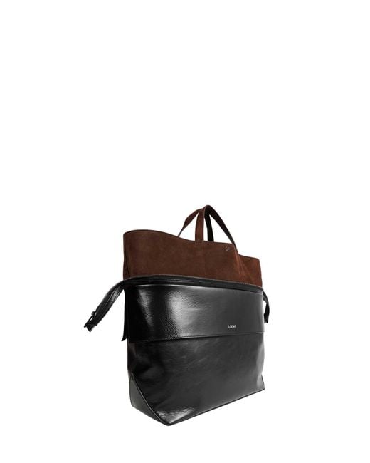Loewe Black Large Switch Tote Bag for men