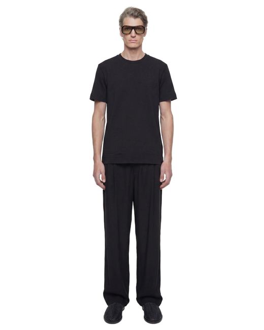 Emporio Armani Black Short Sleeve T-Shirt for men