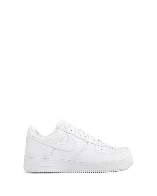 Nike White Air Force 1 Retro Premium Sneakers for men