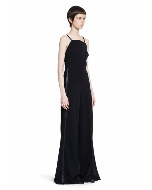 Max Mara Black "Elvy Wide-Leg Jumpsuit