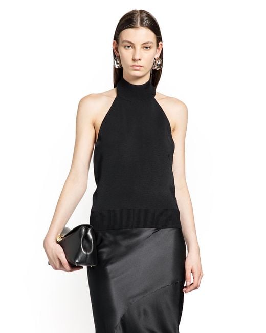 Givenchy Black Halterneck Top